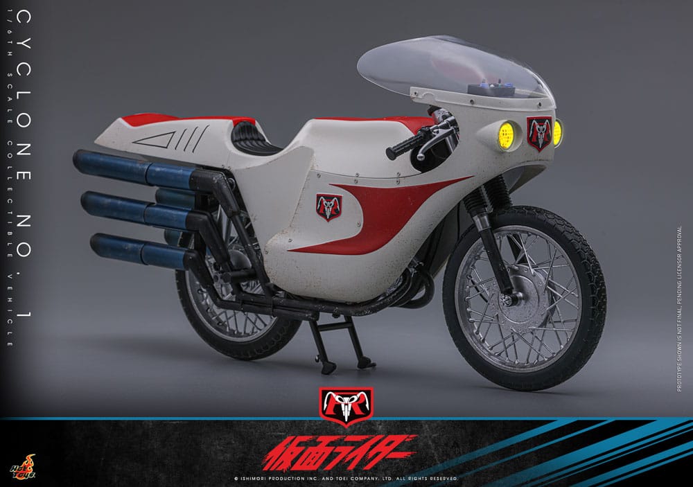 Kamen Rider Cyclone No. 1 19 cm 1/6 Vehicle Action Figure