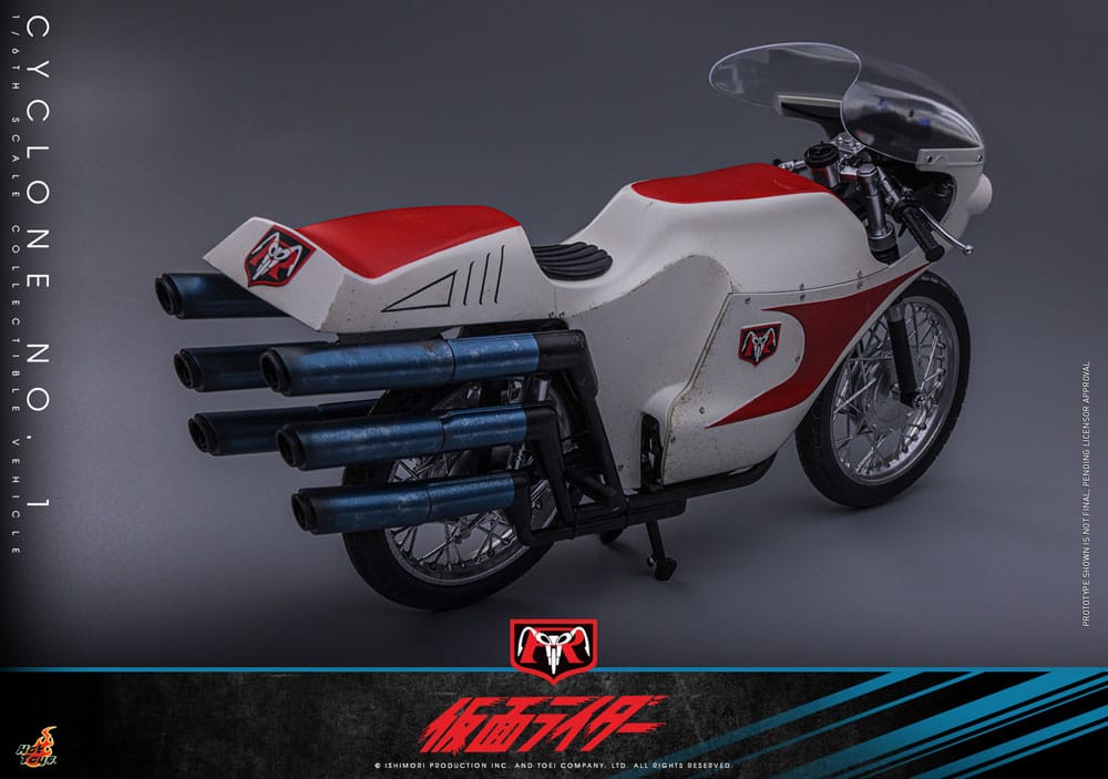 Kamen Rider Cyclone No. 1 19 cm 1/6 Vehicle Action Figure