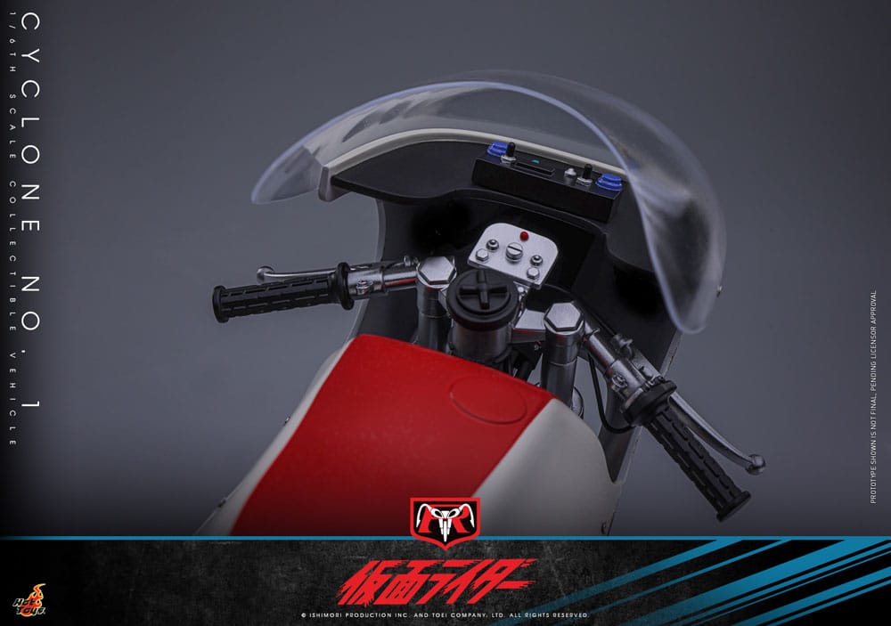 Kamen Rider Cyclone No. 1 19 cm 1/6 Vehicle Action Figure