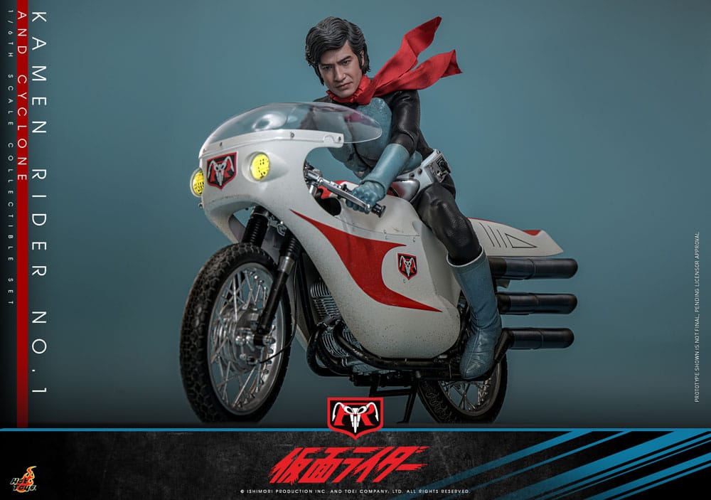 Kamen Rider No. 1 and Cyclone 30 cm 1/6 Action Figures