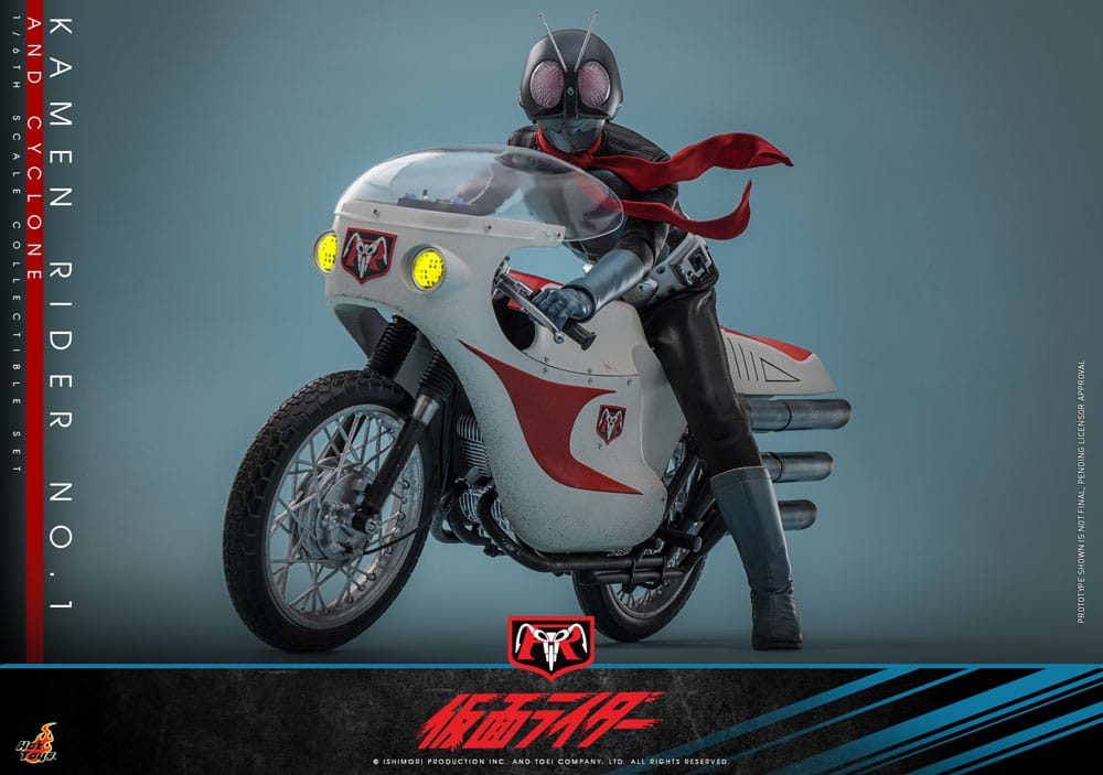 Kamen Rider No. 1 and Cyclone 30 cm 1/6 Action Figures
