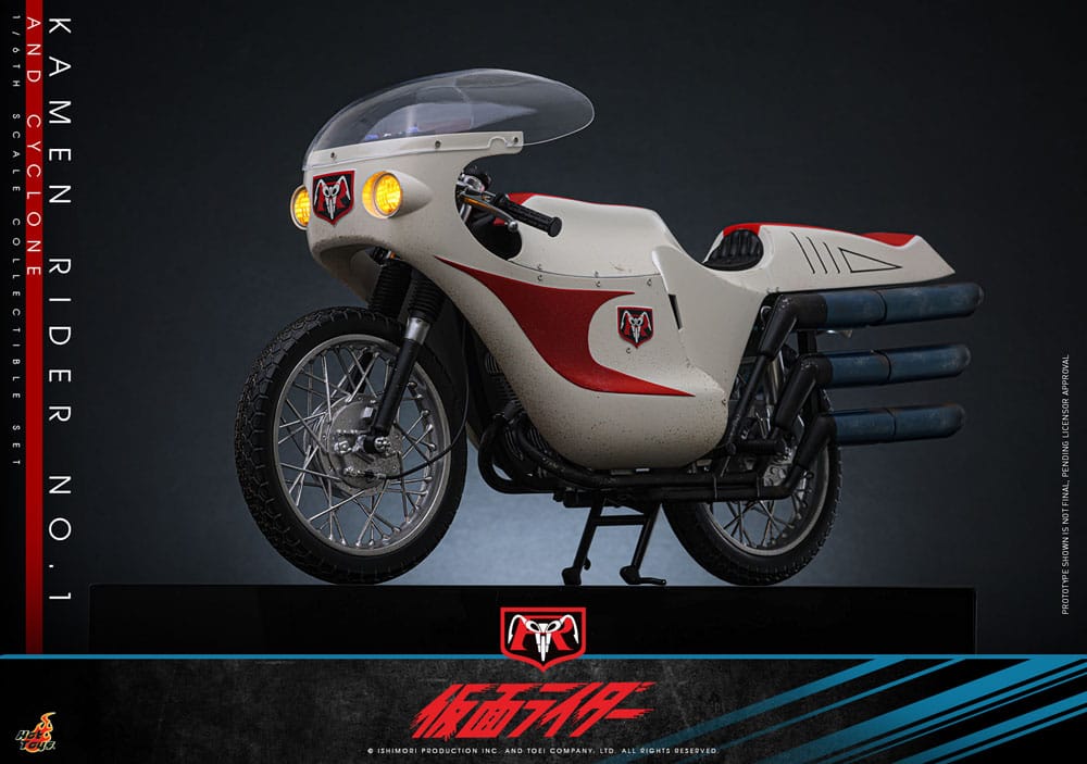 Kamen Rider No. 1 and Cyclone 30 cm 1/6 Action Figures