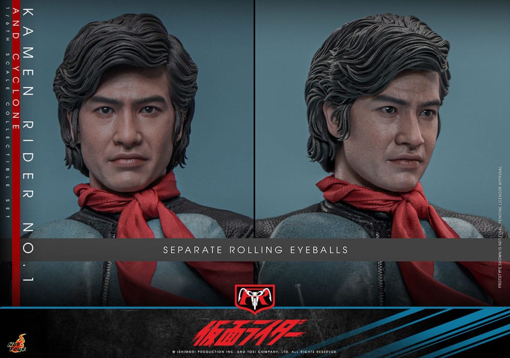 Kamen Rider No. 1 and Cyclone 30 cm 1/6 Action Figures