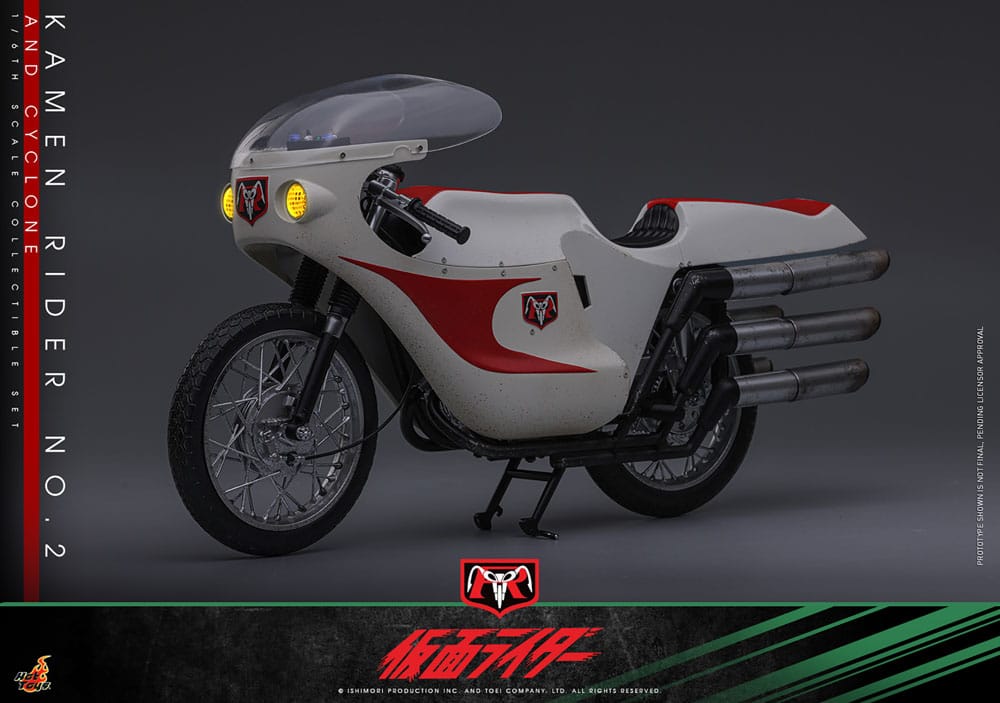 Kamen Rider Cyclone No. 2 19 cm 1/6 Vehicle Action Figure