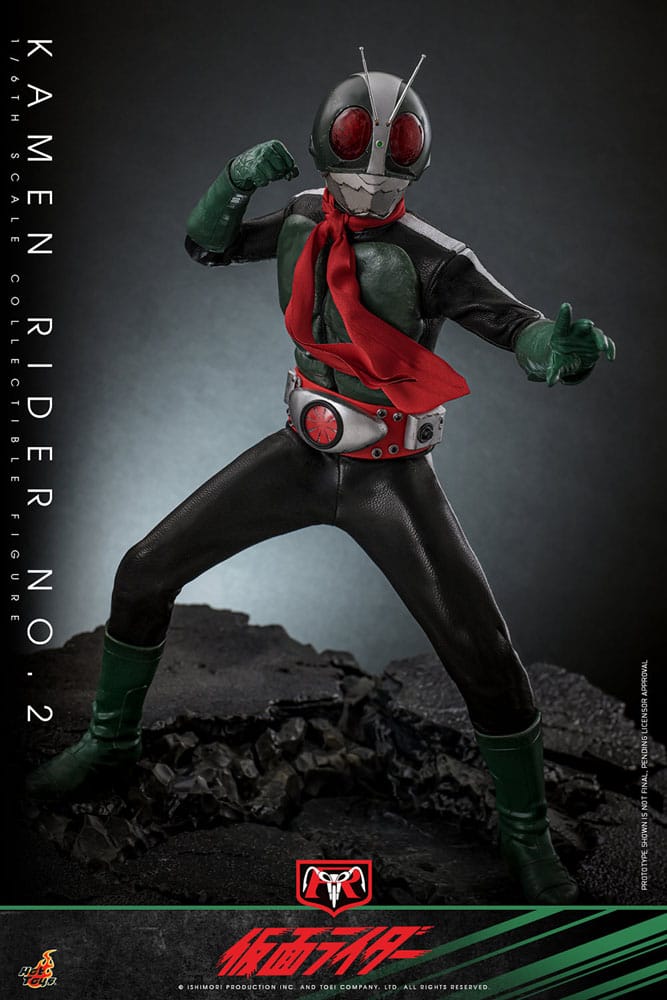 Kamen Rider No. 2 30 cm 1/6 Action Figure