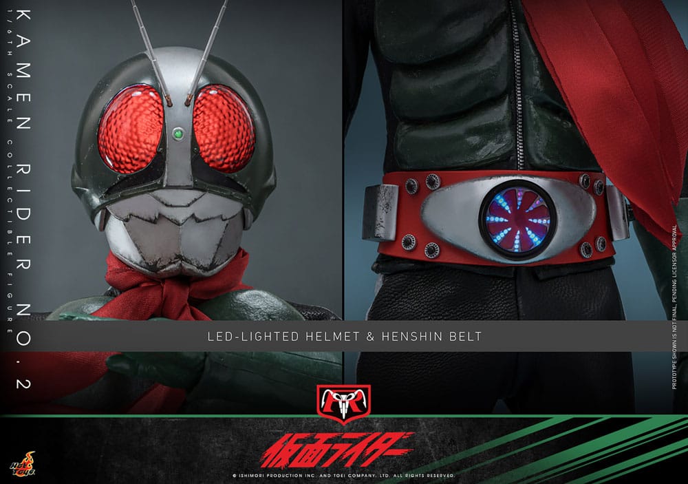 Kamen Rider No. 2 30 cm 1/6 Action Figure