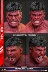 Captain America: Brave New World Movie Masterpiece Action Figure 1/6 Red Hulk 47 cm