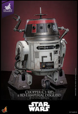 Star Wars Action Figure Set 1/6 Chopper (C1-10P&trade;) & BD-1&trade; (Imperial Disguise) 18 cm & 8 cm