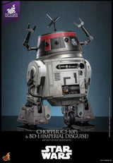 Star Wars Action Figure Set 1/6 Chopper (C1-10P&trade;) & BD-1&trade; (Imperial Disguise) 18 cm & 8 cm