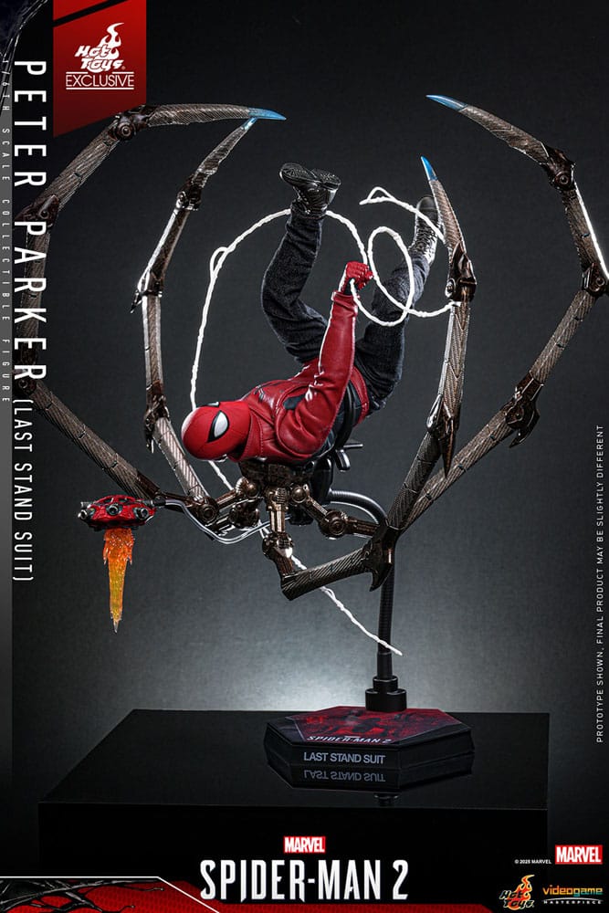 Spider-Man 2 Action Figure 1/6 Peter Parker (Last Stand Suit) Hot Toys Exclusive 30 cm