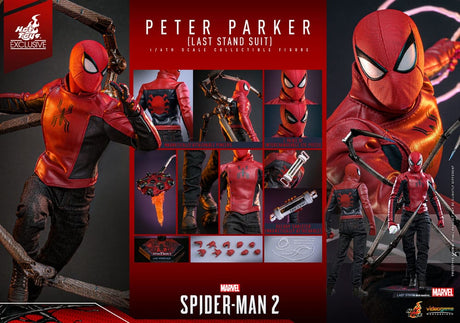 Spider-Man 2 Action Figure 1/6 Peter Parker (Last Stand Suit) Hot Toys Exclusive 30 cm