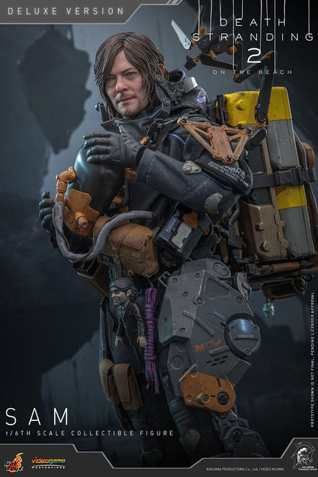 Death Stranding 2: On the Beach Videogame Masterpiece Action Figure 1/6 Sam (Deluxe Version) 31 cm