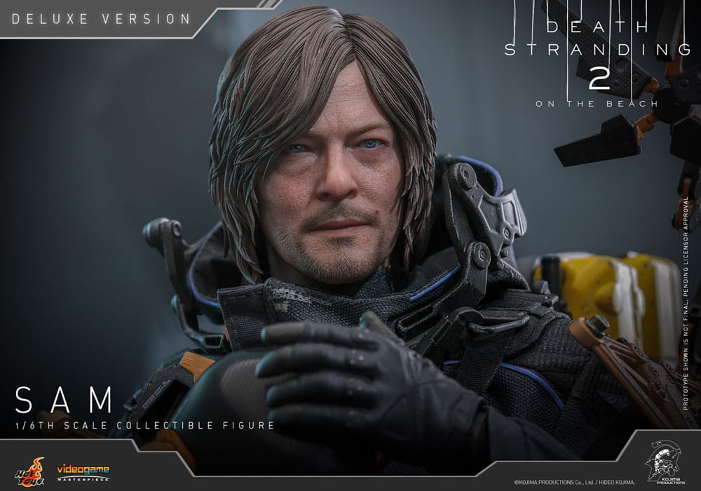 Death Stranding 2: On the Beach Videogame Masterpiece Action Figure 1/6 Sam (Deluxe Version) 31 cm