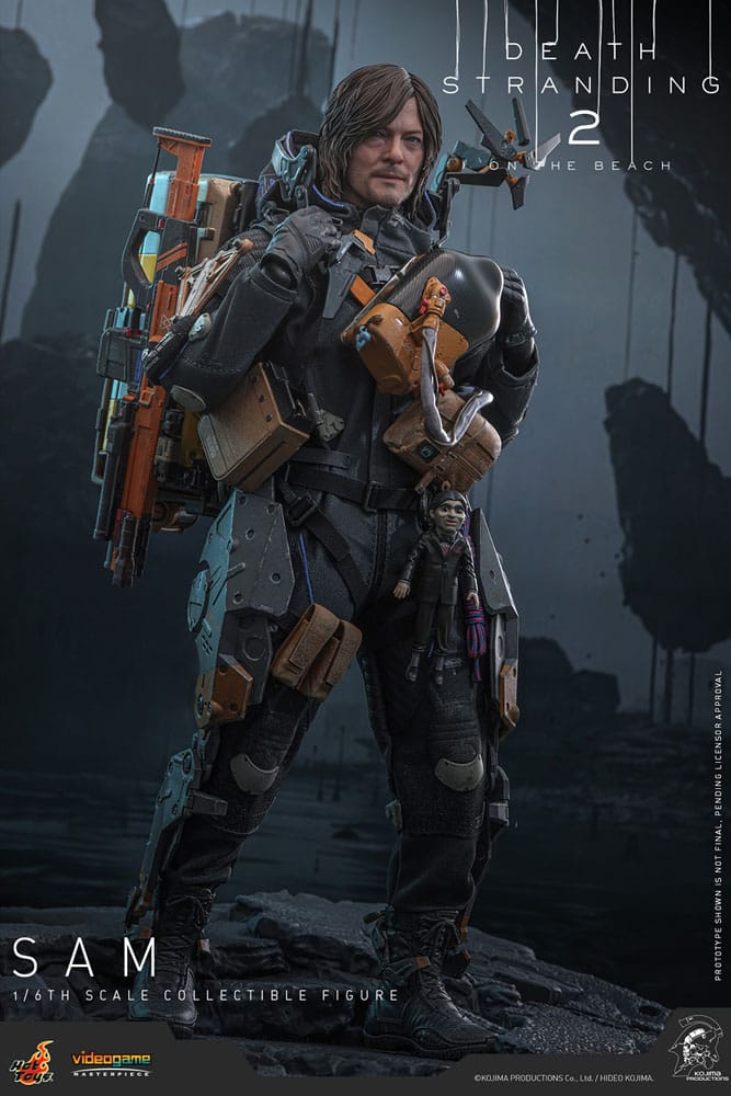 Death Stranding 2: On the Beach Videogame Masterpiece Action Figure 1/6 Sam 31 cm