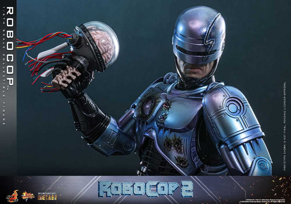 RoboCop 2 Movie Masterpiece Diecast Action Figure 1/6 RoboCop 30 cm