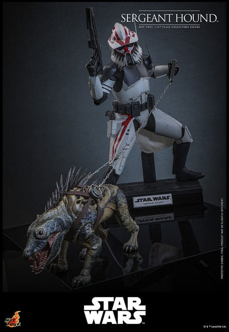 Star Wars: The Clone Wars Action Figure 1/6 Sergeant Hound 30 cm