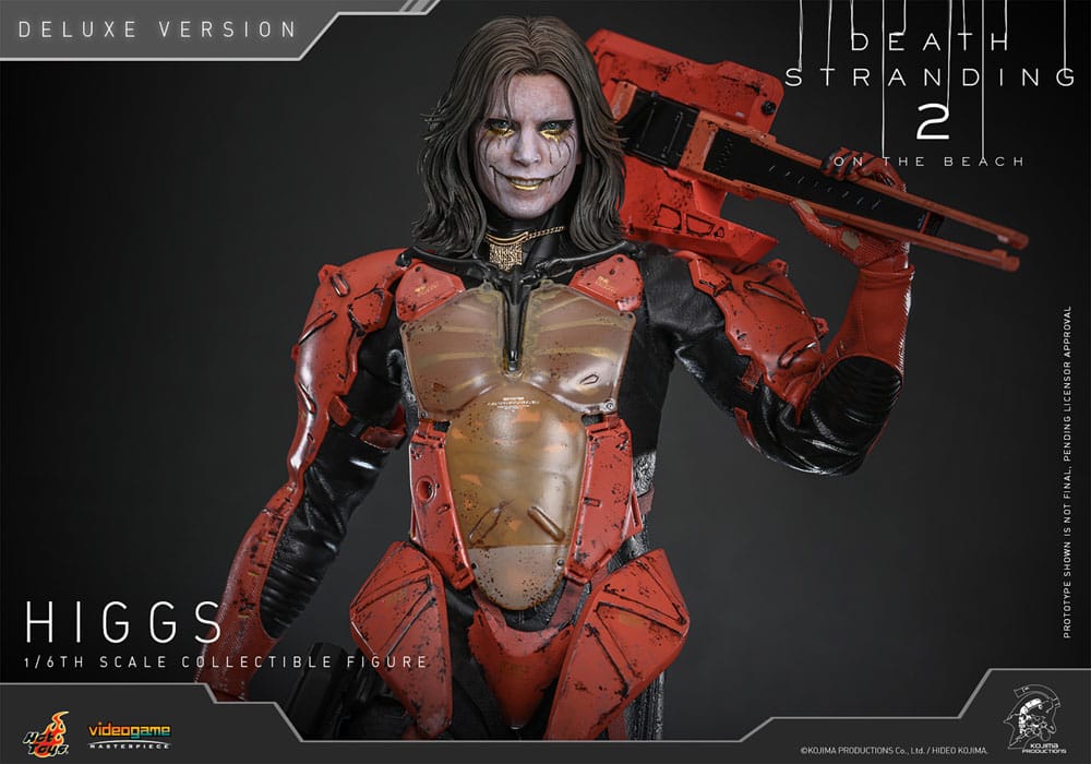 Death Stranding 2: On the Beach Videogame Masterpiece Action Figure 1/6 Higgs (Deluxe Version) 33 cm