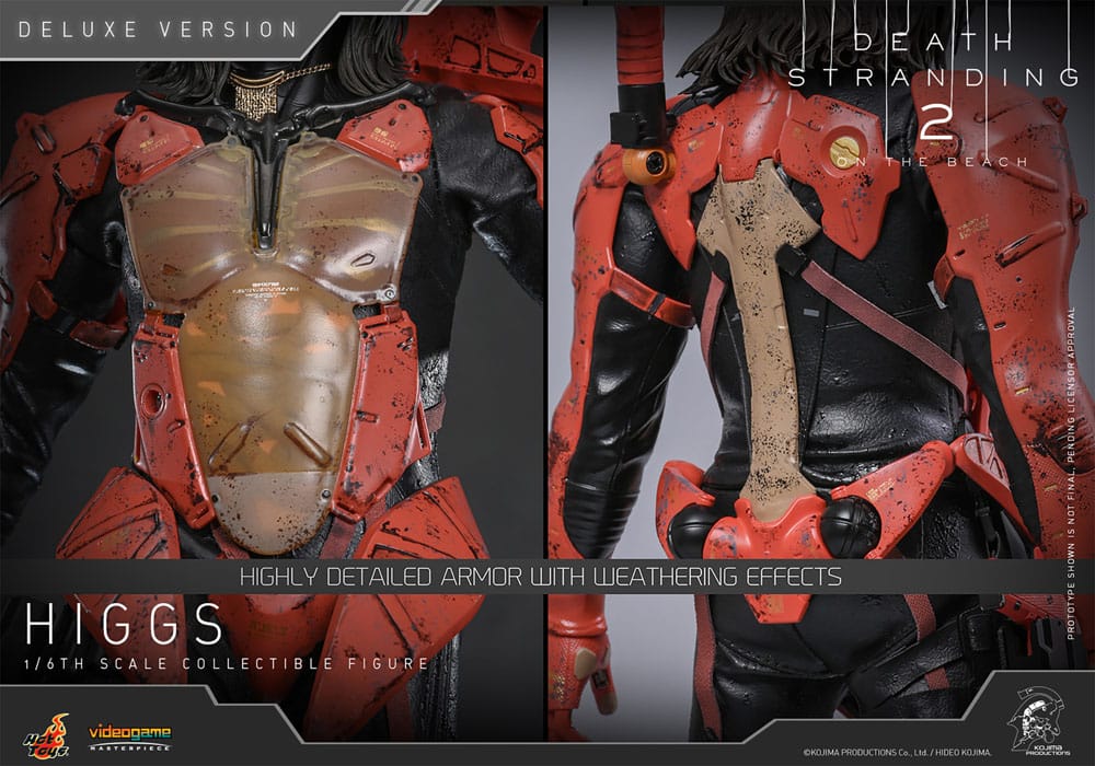 Death Stranding 2: On the Beach Videogame Masterpiece Action Figure 1/6 Higgs (Deluxe Version) 33 cm