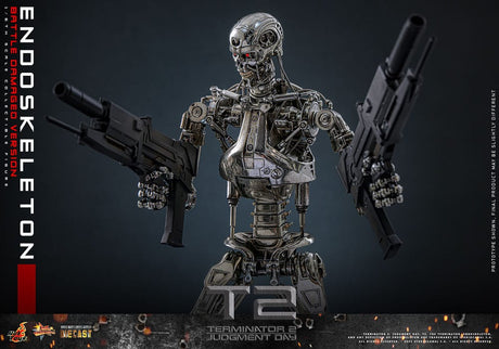 Terminator 2: Judgment Day Movie Masterpiece Die-cast  Action Figure 1/6 Endoskeleton (Battle Damaged Version) 31 cm