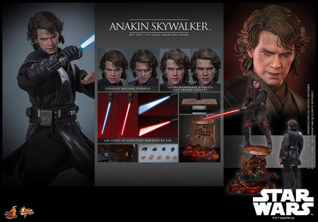 Star Wars: Episode III - Revenge of the Sith Movie Masterpiece Action Figure 1/6 Anakin Skywalker 31 cm