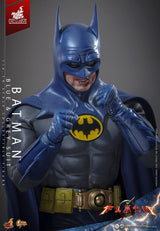 The Flash Movie Masterpiece Action Figure 1/6 Batman (Blue & Grey Suit) Limited Edition Hot Toys Exclusive 30 cm