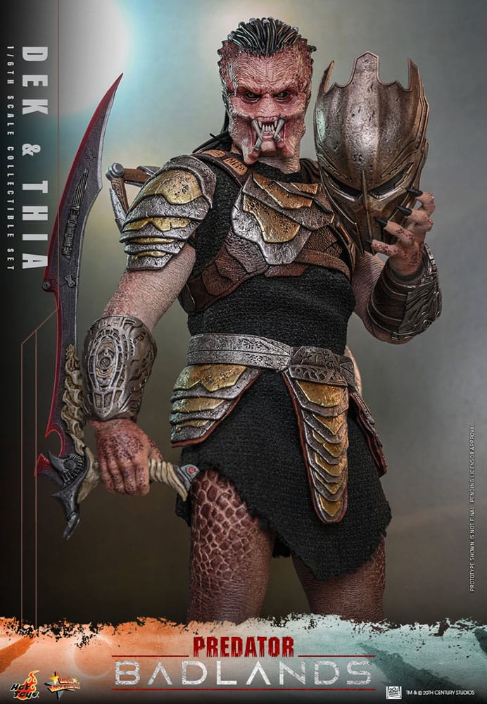 Predator: Badlands Movie Masterpiece Action Figure 1/6 Dek & Thia 30 cm