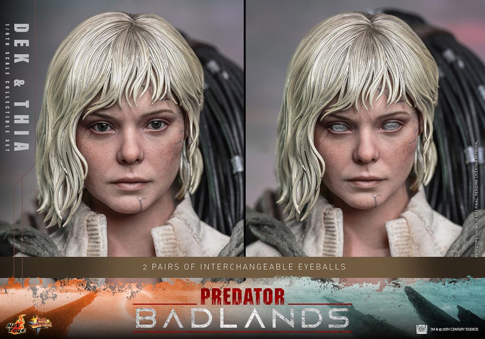 Predator: Badlands Movie Masterpiece Action Figure 1/6 Dek & Thia 30 cm