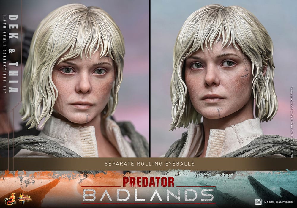 Predator: Badlands Movie Masterpiece Action Figure 1/6 Dek & Thia 30 cm