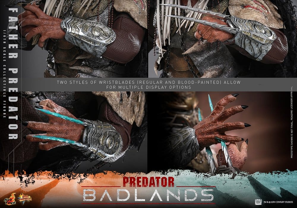 Predator: Badlands Movie Masterpiece Action Figure 1/6 Njohrr 36 cm