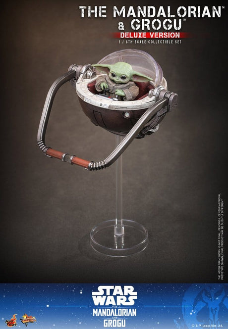 Star Wars: The Mandalorian & Grogu Movie Masterpiece Action Figure 1/6 The Mandalorian and Grogu (Deluxe Version) 31 cm