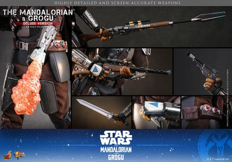 Star Wars: The Mandalorian & Grogu Movie Masterpiece Action Figure 1/6 The Mandalorian and Grogu (Deluxe Version) 31 cm