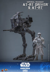 Star Wars: The Mandalorian & Grogu Movie Masterpiece Action Figure Set 1/6 Imperial Remnant AT-RT Driver & AT-RT 60 cm