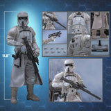 Star Wars: The Mandalorian & Grogu Movie Masterpiece Action Figure Set 1/6 Imperial Remnant AT-RT Driver & AT-RT 60 cm