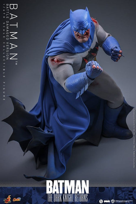 Batman: The Dark Knight Returns Comic Masterpiece Action Figure 1/6 Batman (Battle Damaged Version) 32 cm