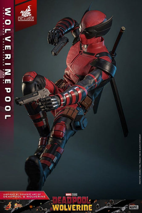 Deadpool & Wolverine Movie Masterpiece Action Figure 1/6 Wolverinepool Hot Toys Exclusive 31 cm