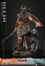 Predator: Badlands Movie Masterpiece Action Figures 2-Pack 1/6 Dek (Bone Bison Armor) and Bud 31 cm