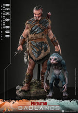 Predator: Badlands Movie Masterpiece Action Figures 2-Pack 1/6 Dek (Bone Bison Armor) and Bud 31 cm