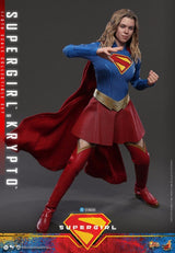 DC Comics Movie Masterpiece Action Figure Set Supergirl & Krypto 28 cm