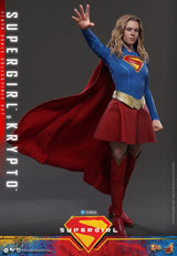 DC Comics Movie Masterpiece Action Figure Set Supergirl & Krypto 28 cm