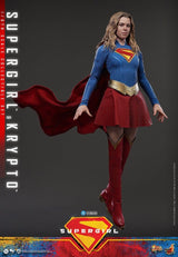 DC Comics Movie Masterpiece Action Figure Set Supergirl & Krypto 28 cm