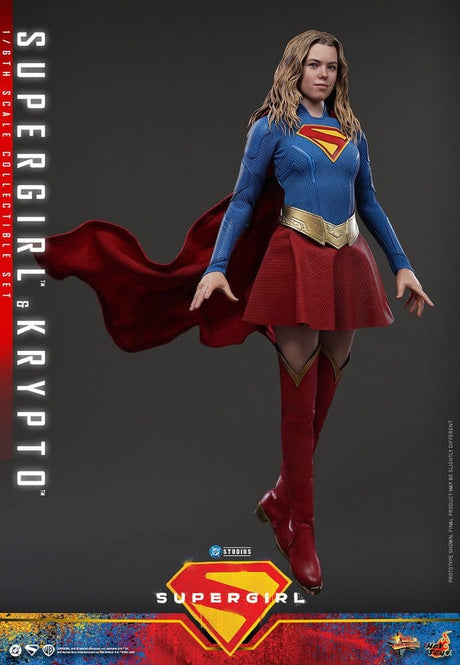 DC Comics Movie Masterpiece Action Figure Set Supergirl & Krypto 28 cm
