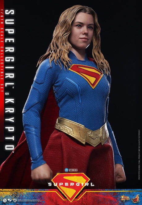 DC Comics Movie Masterpiece Action Figure Set Supergirl & Krypto 28 cm