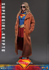DC Comics Movie Masterpiece Action Figure Set Supergirl & Krypto 28 cm