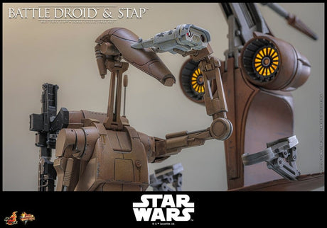 Star Wars: The Phantom Menace Movie Masterpiece Action Figure Set 1/6 Battle Droid & STAP 32 cm