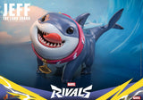 Marvel Rivals Videogame Masterpiece Series Action Figure Jeff the Land Shark 11 cm