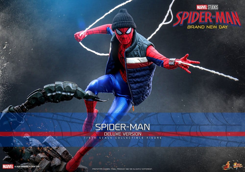 Marvel Spider-Man: Brand New Day Action Figure 1/6 Spider-Man (Deluxe Version) 29 cm