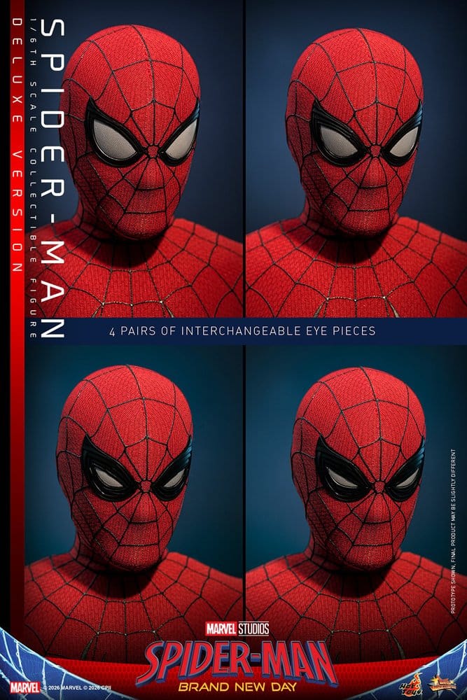 Marvel Spider-Man: Brand New Day Action Figure 1/6 Spider-Man (Deluxe Version) 29 cm