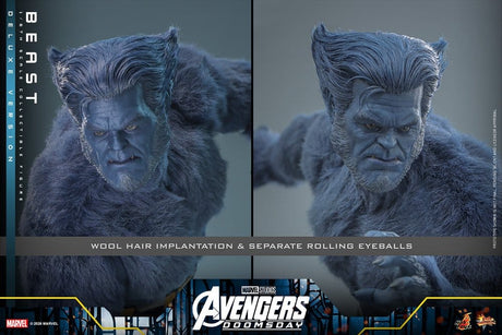 Marvel X-Men Movie Masterpiece Action Figure 1/6 Beast (Deluxe Version) 33 cm
