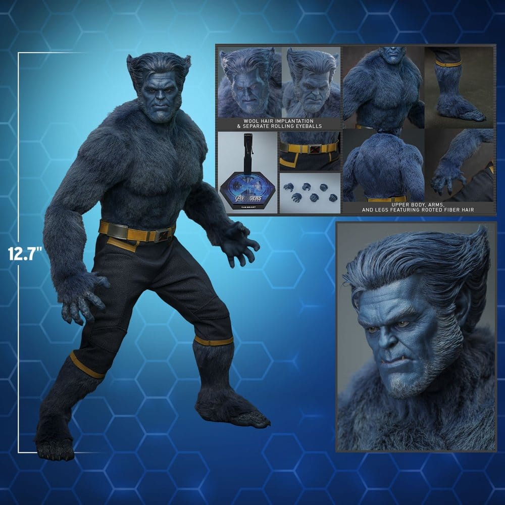 Marvel X-Men Movie Masterpiece Action Figure 1/6 Beast (Collector Edition) 33 cm