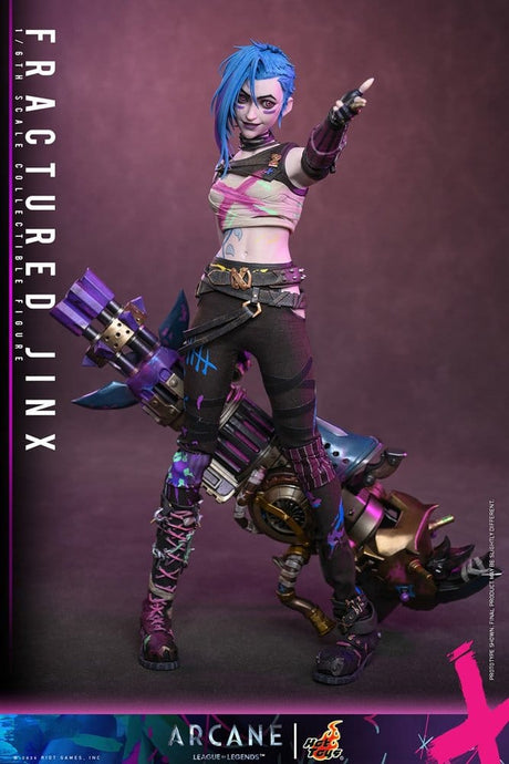 Arcane Action Figure 1/6 Fractured Jinx 28 cm